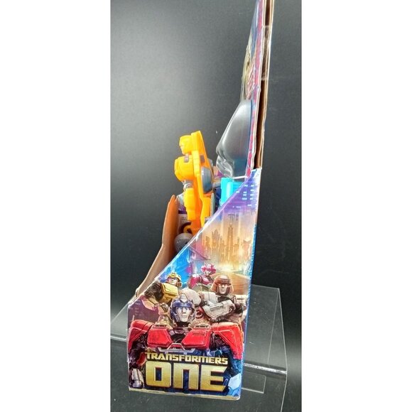 Transformers ONE Robot Battles Bumblebee B-127 Figure 3-Step Conversion Toy - Picture 3 of 8